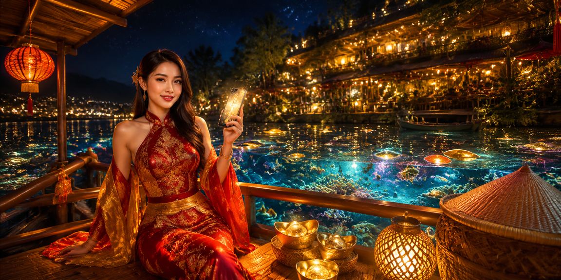 Người chơi sử dụng điện thoại di động dò kết quả xổ số tại Đà Lạt
